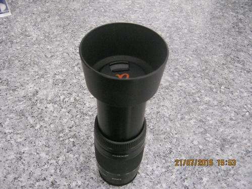 SONY 75-300mm f/ 4-5.6  1.5m/4.9ft TeleMacro Lens  SONY/MINOLTA Mount